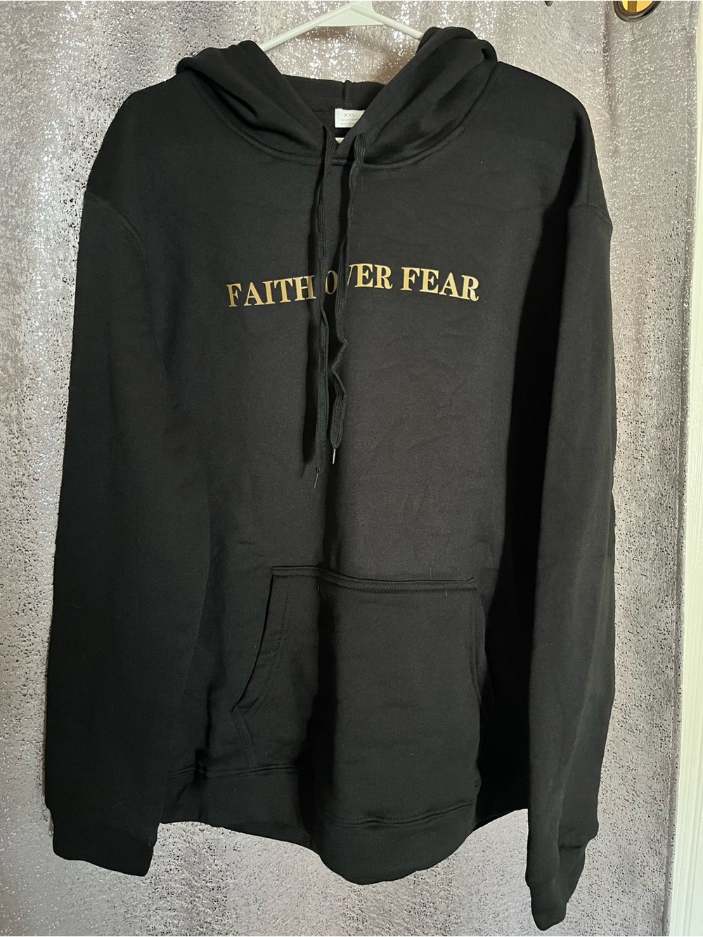 Faith Over Fear Black Hoodie - Unbranded Unisex